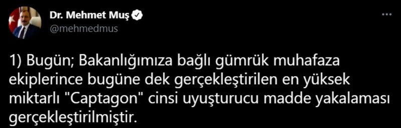 Gümrük Muhafaza ekipleri Hatay`da rekor miktarda Captagon ele geçirdi