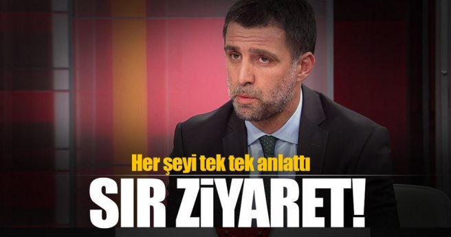 Hakan Şükür`den sır ziyaret