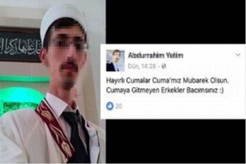 İmamın cuma mesajı sosyal medyayı karıştırdı