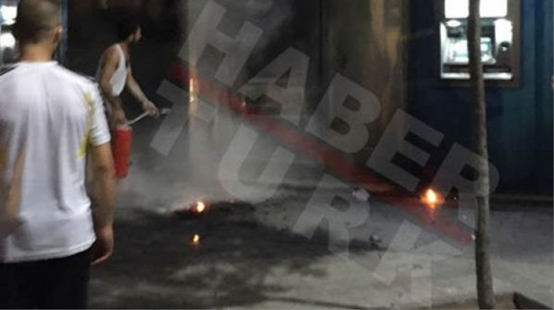İstanbul Bağcılar'da bankamatiğe saldırı