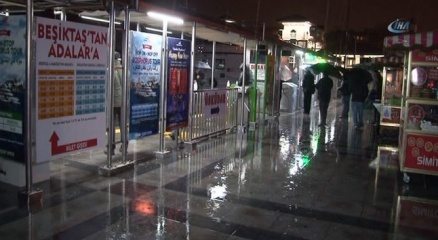 İstanbul?da sağanak yağış etkisini sürdürüyor