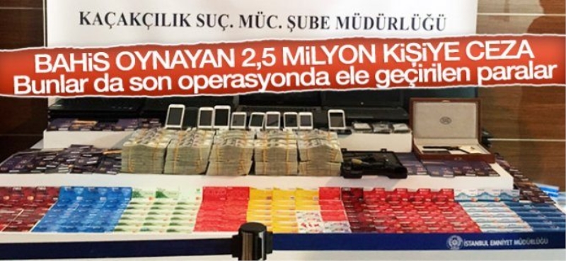 İstanbul merkezli yasa dışı bahis operasyonu