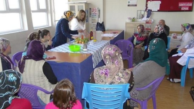 Kadınlara Yönelik Gıda Muhafaza Yöntemleri ile İlgili Eğitim Verildi