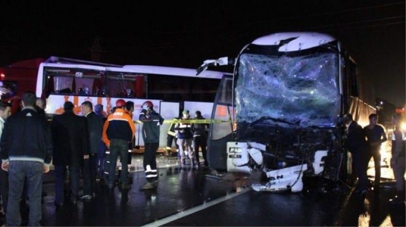 Karabük'te feci kaza: 68 yaralı