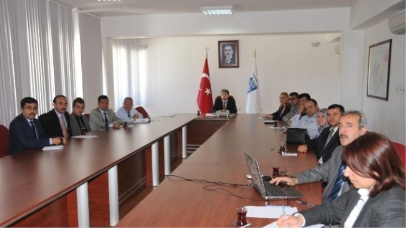 Karaman`da `Güvenli Okul-Güvenli Eğitim` Projesi Toplantısı