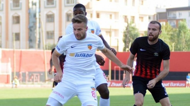 Kayserispor, tek golle bir üst turda!