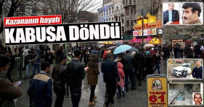 Kazananların hayatı kabusa döndü