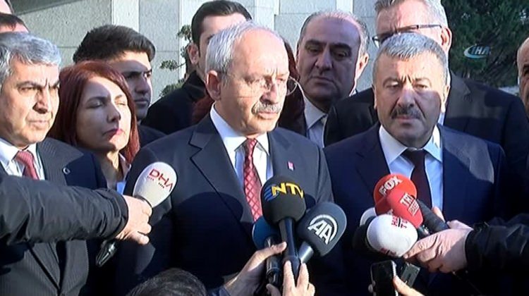 Kılıçdaroğlu Emniyet Müdürlüğünü ziyaret etti