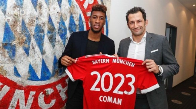 Kingsley Coman imzayı attı