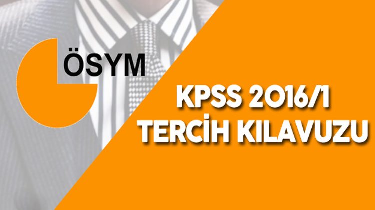 KPSS önlisans 2016 tercih kılavuzu! Memurluk başvuru ekranı