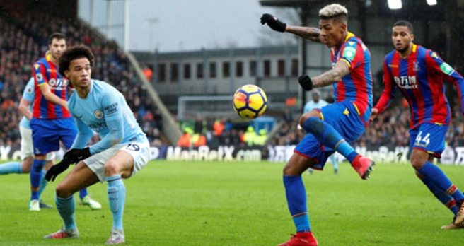 MANCHESTER CİTY?NİN 18 MAÇLIK GALİBİYET SERİSİ, PALACE DEPLASMANINDA BİTTİ