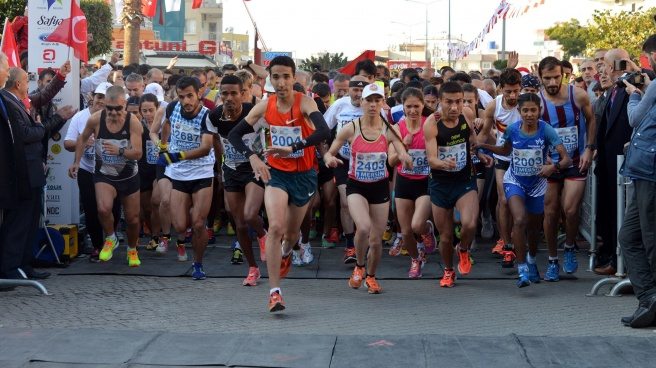 Mersin Maratonu`nda start yarın verilecek