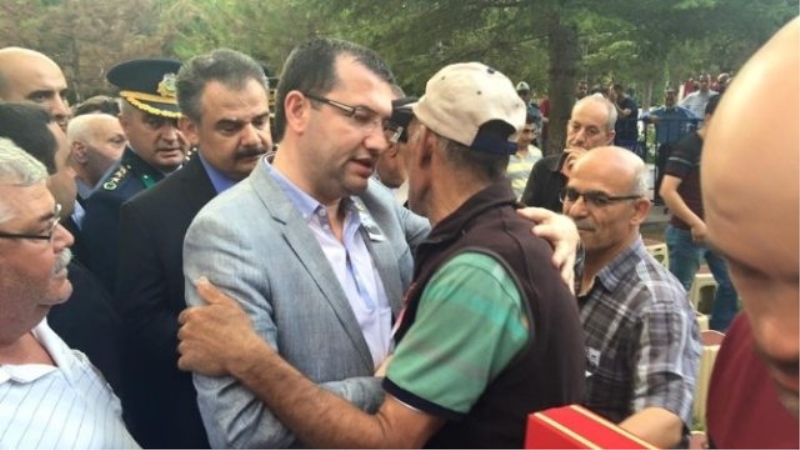 MHP Afyonkarahisar Milletvekili Mehmet Parsak Şehit Cenazesine Katıldı