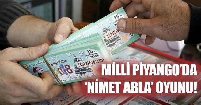 MİLLİ PİYANGO`DA `NİMET ABLA` OYUNU!