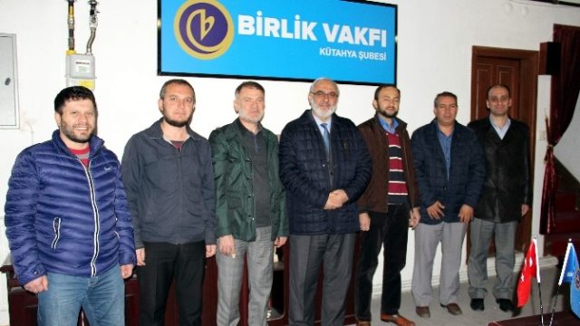 Müftülük Din Hizmetleri ve Eğitim Şube Müdürü İsmail Üstün, Birlik Vakfı`nın Konuğu Oldu