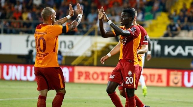 Müthiş maçta gülen Galatasaray