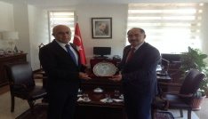 NKÜ Rektöründen Azerbaycan Başkonsolosuna nezaket ziyareti