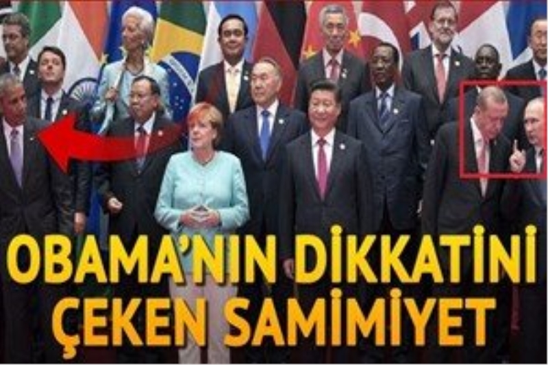 Obama`nın dikkatini çeken samimiyet