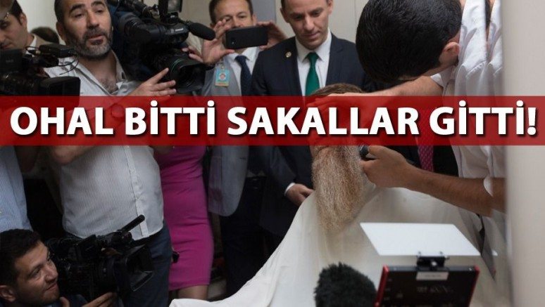 OHAL bitti, sakal gitti