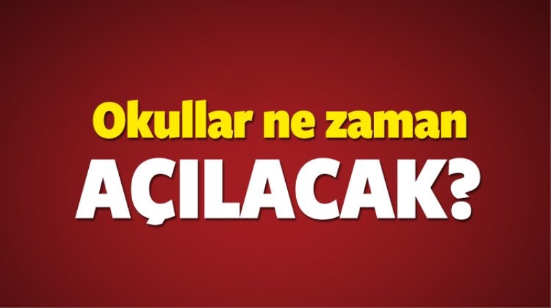 Okullar 3 Ekim'de mi açılıyor? Bayramdan sonra okul var mı?