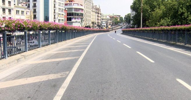 Ordu caddesi trafiğe kapatıldı