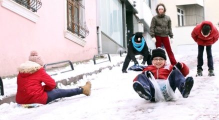 Ordu?da eğitime kar engeli