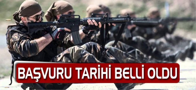 Özel Harekat alımları için başvuru tarihi belli oldu