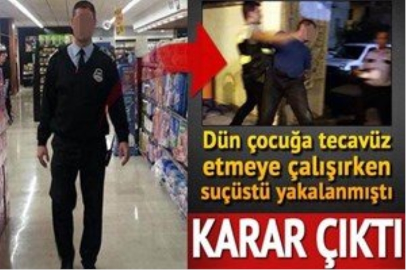 Parkta çocuğa tecavüze kalkışan zanlı tutuklandı!