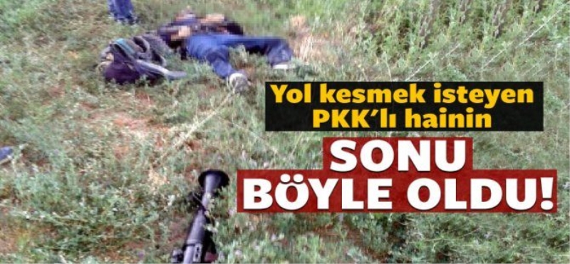 PKK'lı O hain  öldürüldü!
