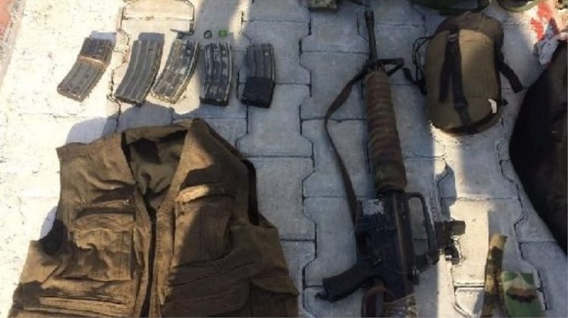 PKK'lı terörist ABD yapımı M-16 ile yakalandı