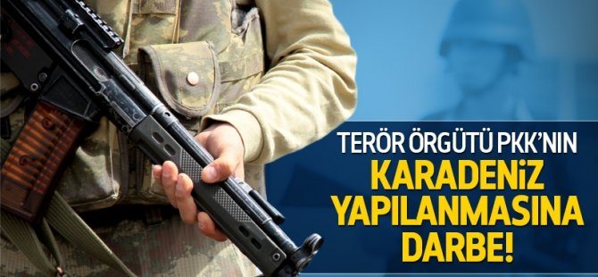 PKK?nın Karadeniz koluna büyük darbe!