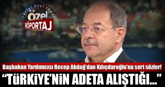 RECEP AKDAĞ`DAN A HABER`E ÖNEMLİ AÇIKLAMALAR