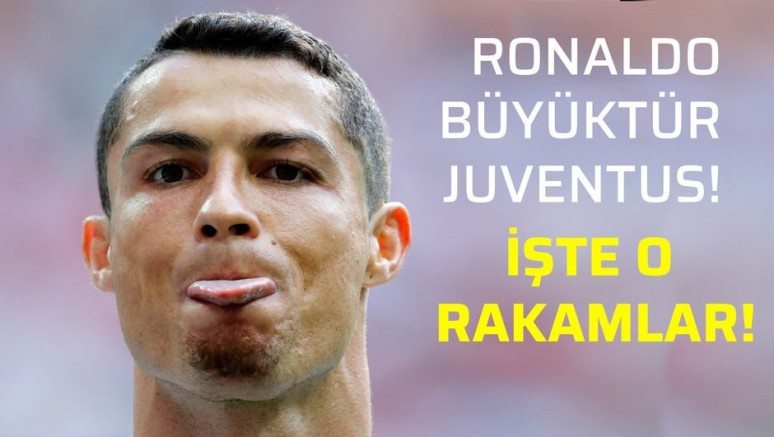 Ronaldo büyüktür Juventus!