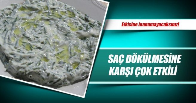 Saç dökülmesine karşı çok etkili