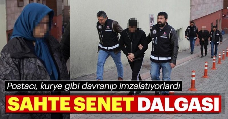 SAHTE SENET ÇETESİ