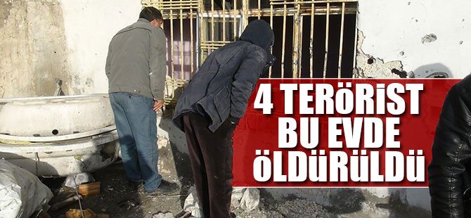 Şanlıurfa'da 4 terörist öldürüldü