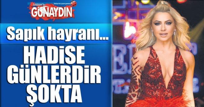 Sapık hayran siteye girdi