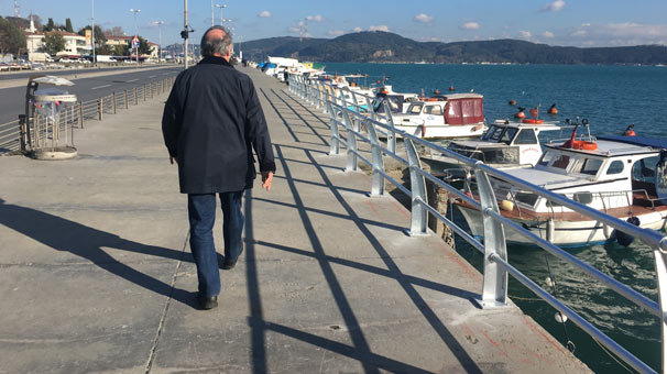 Sarıyer sahiline bariyer konulmaya başlandı