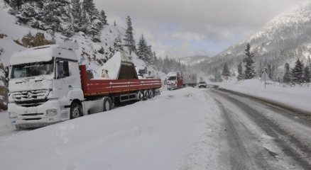 Seydişehir-Antalya yolu kısmen açıldı