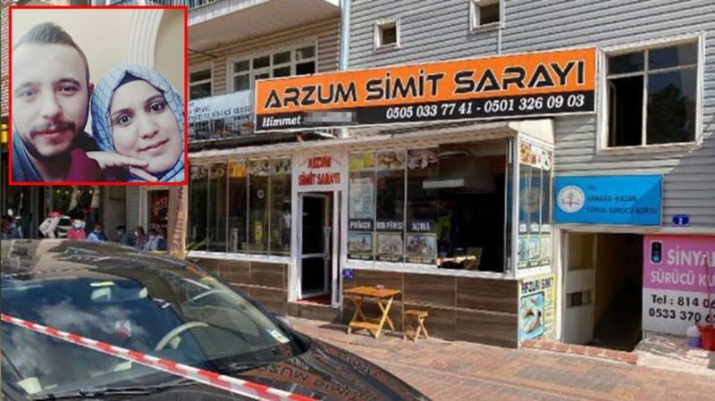 Simitçiden art arda silah sesleri geldi! Tartıştığı eşini, 2 çocuğunun gözü önünde vurdu