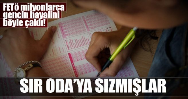 Sır Oda?ya sızmışlar