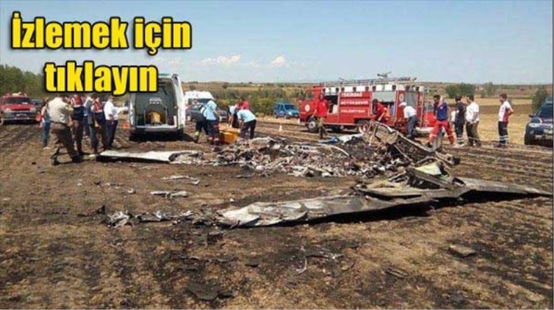 Son dakika: Çorlu`dan kalkan eğitim uçağı düştü