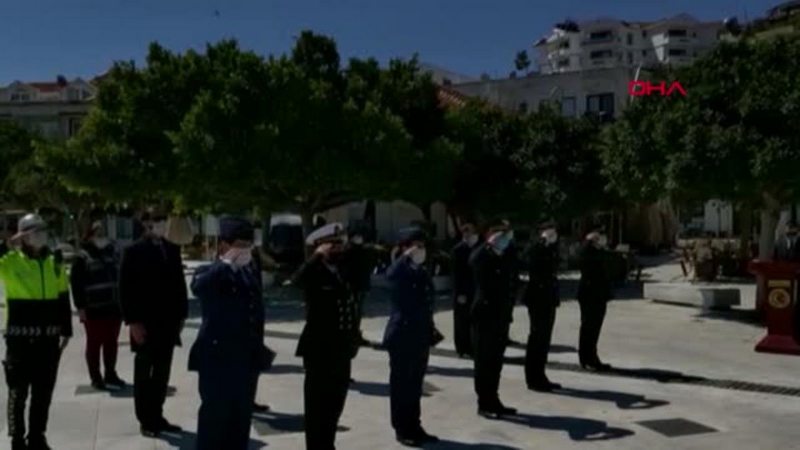 Son dakika: Datça`da polise sürpriz kutlama