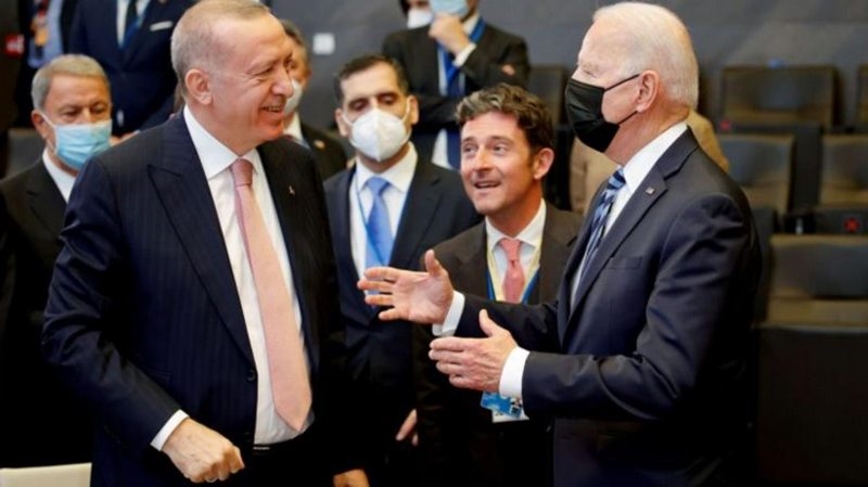 Son Dakika! NATO Zirvesi`nde Cumhurbaşkanı Erdoğan`la yaptığı toplantıyı değerlendiren Biden: İyi şeyler hissediyorum