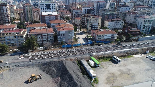 Son hali görüntülendi! Gebze-Haydarpaşa banliyö hattı...