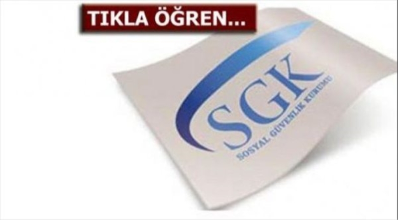SSK hizmet dökümü ve SGK prim borç sorgulama işlemleri