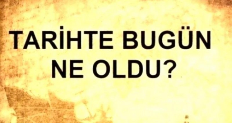 Tarihte bugün ne oldu? 24 Temmuz tarihinde ne oldu, kim doğdu, kim öldü, hangi önemli olaylar oldu? İşte, 24 Temmuz`da yaşananlar!