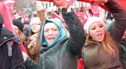 Teröre tepki, asker ve polise dua