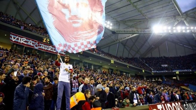 Trabzon`da seyirci rekoru kırıldı!