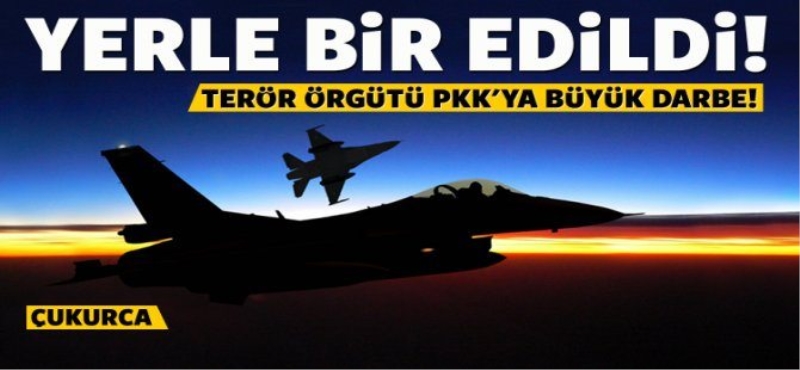 Türk jetlerinden Pkk'ya hava harekatı